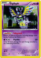 Sigilyph 52/124 Cosmos Holo Promo - Psychic Gym Collector Pack